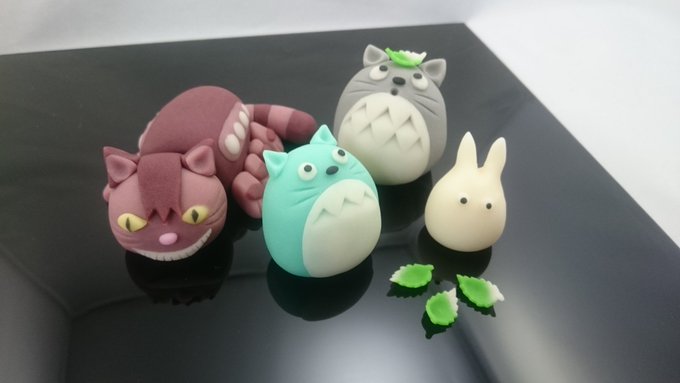 おはようございます☀すべて練切製で作りました😊#和菓子 #ジブリ #トトロ #お菓子作り好きな人と繋がりたい #作っ おはようございます☀すべて練切製で作りました😊#和菓子 #ジブリ #トトロ #お菓子作り好きな人と繋がりたい #作っ