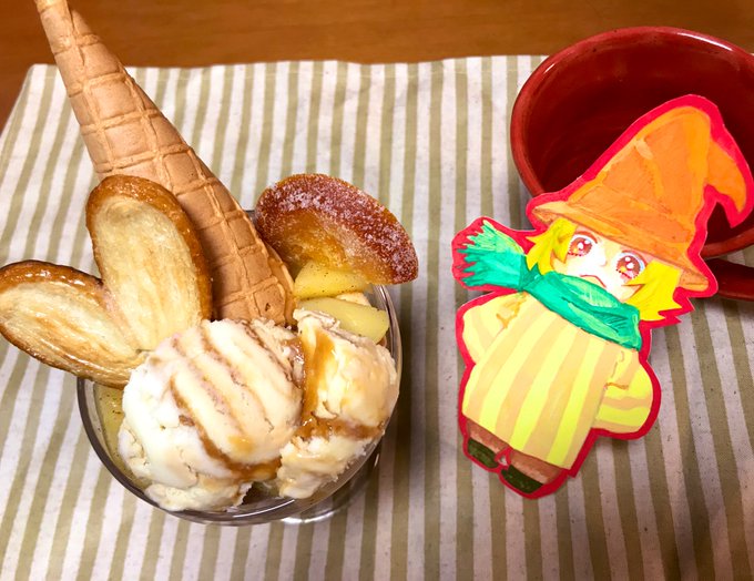 ビコパフェやっと作った〜〜!今回は焼きリンゴとチョコクリームがポイント🍎#ムヒョとロージーの魔法律相談事務所#ムヒョロジ ビコパフェやっと作った〜〜!今回は焼きリンゴとチョコクリームがポイント🍎#ムヒョとロージーの魔法律相談事務所#ムヒョロジ