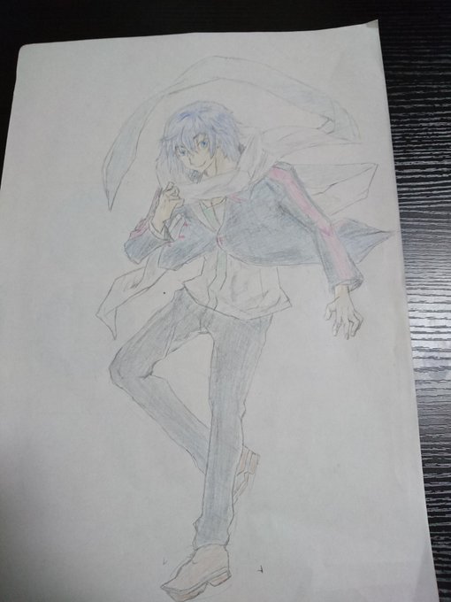 できた#Diesirae#藤井蓮 #イラスト完成 できた#Diesirae#藤井蓮 #イラスト完成