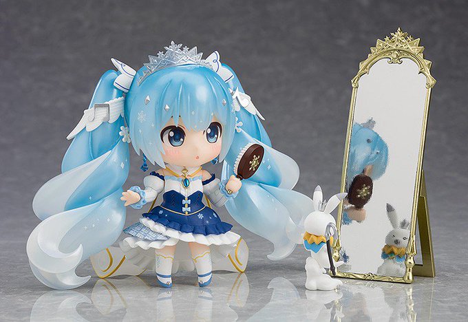 【ねんどろいど 雪ミク Snow Princess Ver.】#雪ミク #snowmiku#wf2019w #goods 【ねんどろいど 雪ミク Snow Princess Ver.】#雪ミク #snowmiku#wf2019w #goods
