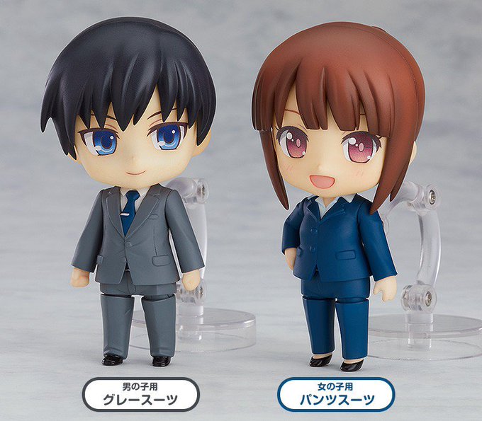 【ねんどろいどもあ きせかえスーツ02】#wf2019w #goodsmile 《ラインナップ》・パンツスーツ/オフィス 【ねんどろいどもあ きせかえスーツ02】#wf2019w #goodsmile 《ラインナップ》・パンツスーツ/オフィス