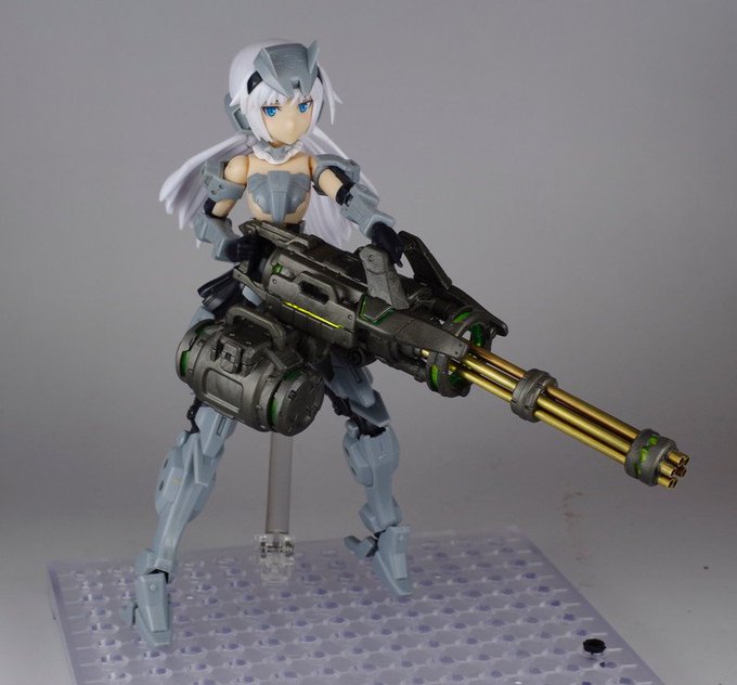 【WF2019冬】ガトリングガン”リベンジャー”(再販:6500円)付属のモータなどを組み込むことで砲身が回転します!ち 【WF2019冬】ガトリングガン”リベンジャー”(再販:6500円)付属のモータなどを組み込むことで砲身が回転します!ち