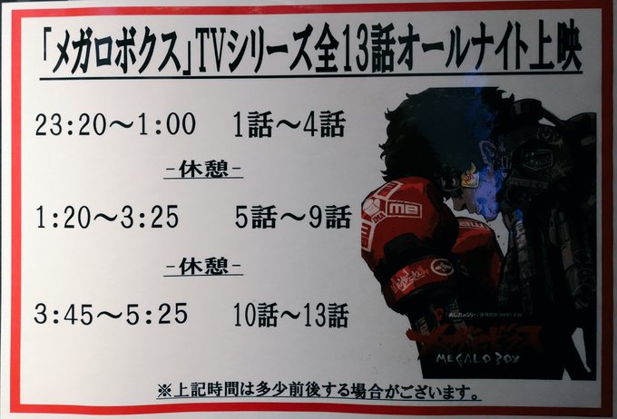 メガロボクス:良かった~!ジョーたちと駆け抜けた。 メガロボクス:良かった~!ジョーたちと駆け抜けた。