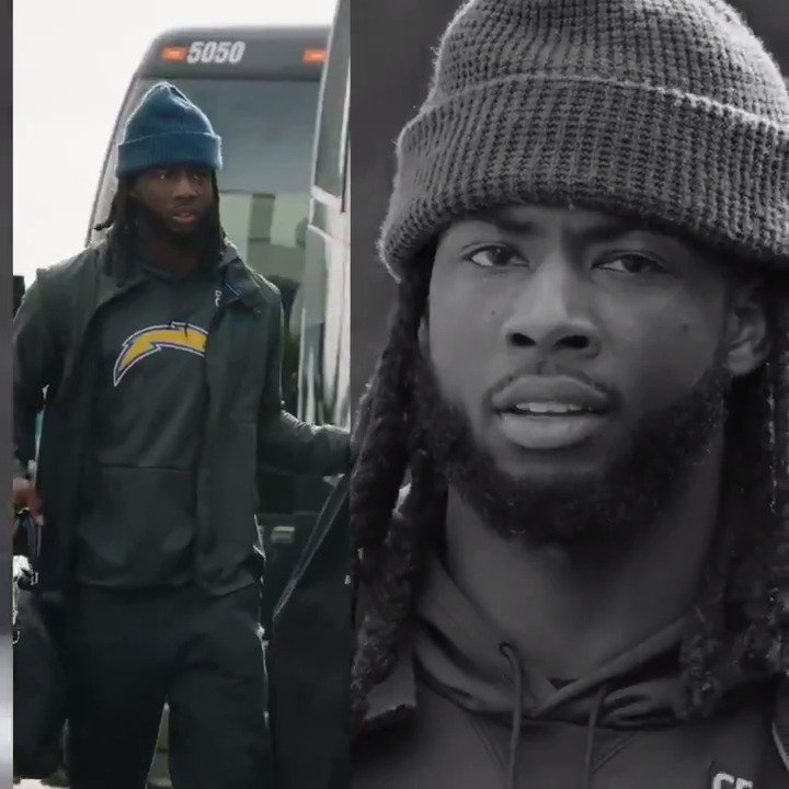 RT @Chargers: We’ve got business to handle. 

#LACvsNE | #FightForEachOther https://t.co/UiwZsZn0My