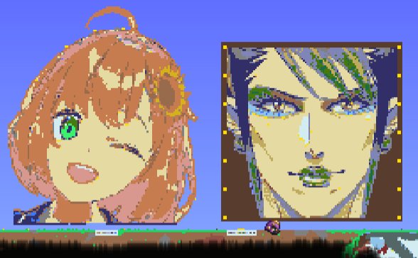 #お花畑青空大写生大会チャイカ追加(チャームポイントのトサカと耳は許してくれ...) #お花畑青空大写生大会チャイカ追加(チャームポイントのトサカと耳は許してくれ...)