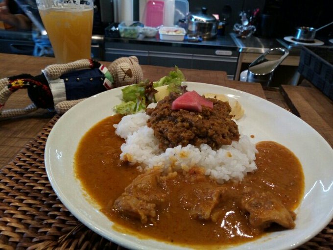 カレーは飲み物! #まめねこ カレーは飲み物! #まめねこ
