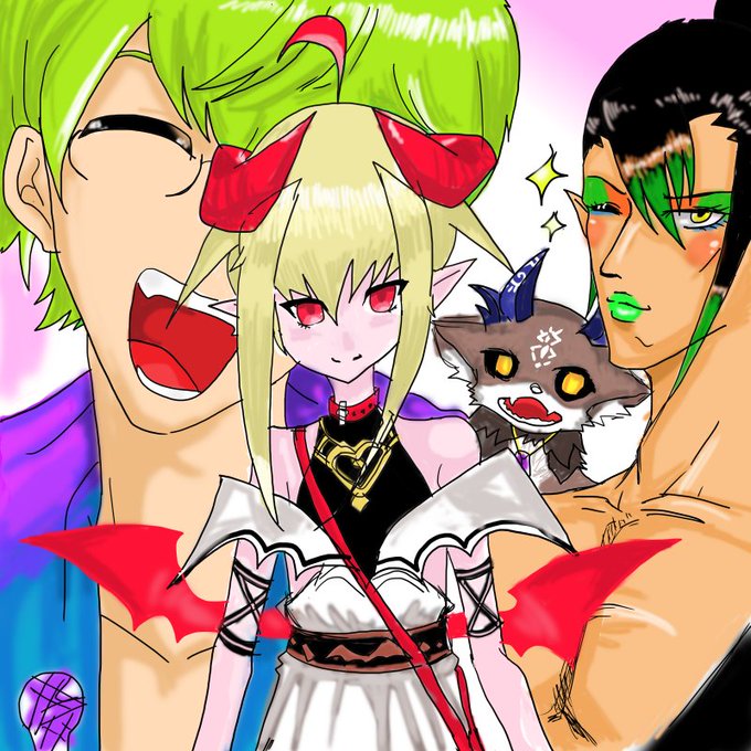 チャイカさんがmixupに!楽しみだ~ #にじみっくす #お花畑青空大写生大会 #はじめてのファンアート チャイカさんがmixupに!楽しみだ~ #にじみっくす #お花畑青空大写生大会 #はじめてのファンアート