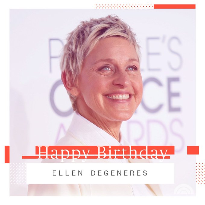Ellen Degeneres’s Birthday Celebration | HappyBday.to