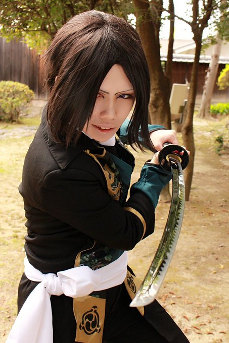 【コス注意⚠】cos / 薄.桜.鬼 / 副長───斬られたい奴からかかってこい。photo:局長さん() 【コス注意⚠】cos / 薄.桜.鬼 / 副長───斬られたい奴からかかってこい。photo:局長さん()
