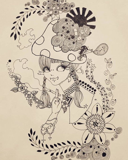 絵を描くのも好きであります❤🔯 #お絵描き #らくがき #ペン画 #drawings #drawing #絵を描く人々 絵を描くのも好きであります❤🔯 #お絵描き #らくがき #ペン画 #drawings #drawing #絵を描く人々
