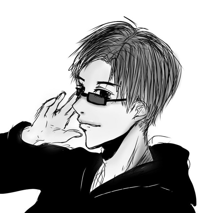 たっつん描いたつもりだったけど、難しい😭まあ、あのイケメンは描けるわけないなーwなんか、サーヴァンプのイベントでサングラ たっつん描いたつもりだったけど、難しい😭まあ、あのイケメンは描けるわけないなーwなんか、サーヴァンプのイベントでサングラ