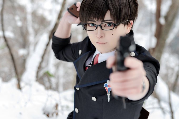 ※コスプレ 青の祓魔師(奥村雪男)photo @_spark_2525 さん ※コスプレ 青の祓魔師(奥村雪男)photo @_spark_2525 さん