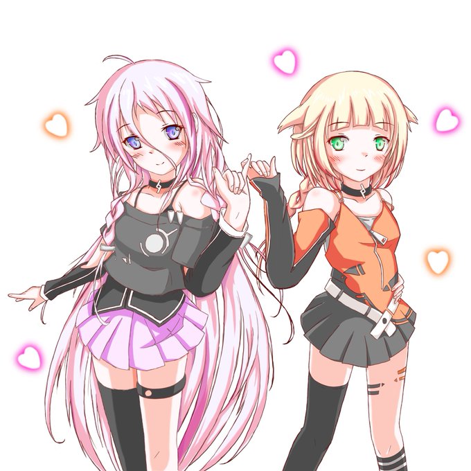 ARIA姉妹可愛い♪こないだのIAちゃんイラストの修正&追加でOИEちゃんですIAちゃんに小指を出されるとつい結 ARIA姉妹可愛い♪こないだのIAちゃんイラストの修正&追加でOИEちゃんですIAちゃんに小指を出されるとつい結