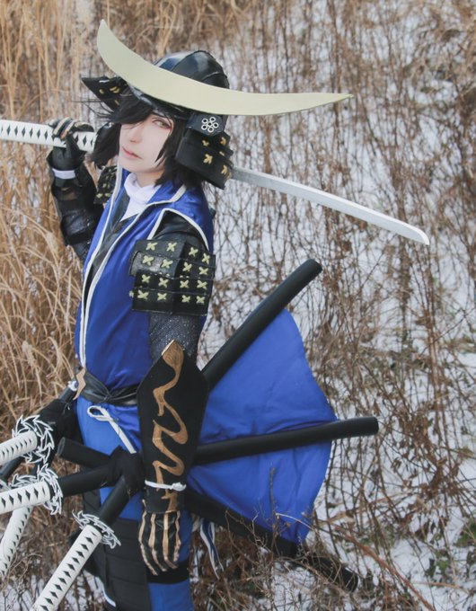 #Cosplay戦国BASARA独眼竜伊達政宗:σ(м・ω・ё)photo: #Cosplay戦国BASARA独眼竜伊達政宗:σ(м・ω・ё)photo: