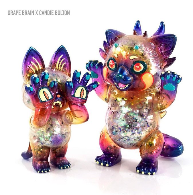 ワンフェスアイテム第二弾☆Grape Brain X Candie Bolton✋👁🐱👁🤚1セットのみ販売いたします。価 ワンフェスアイテム第二弾☆Grape Brain X Candie Bolton✋👁🐱👁🤚1セットのみ販売いたします。価