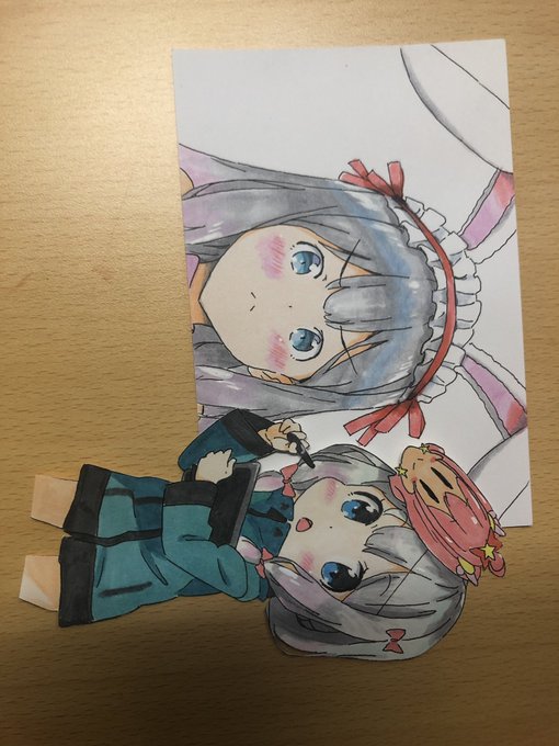 今までの間コピックの塗り方を練習してました。投稿の間を空けてすみません...沙霧祭りじゃー!#イラ拡#エロマンガ先生#沙 今までの間コピックの塗り方を練習してました。投稿の間を空けてすみません...沙霧祭りじゃー!#イラ拡#エロマンガ先生#沙