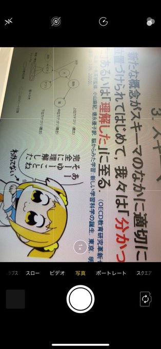 授業のパワポにポプテピピックでてきて思わず写真撮ったら、10人しかいないクラスの中思いっきりカシャってカメラ音なって恥ず 授業のパワポにポプテピピックでてきて思わず写真撮ったら、10人しかいないクラスの中思いっきりカシャってカメラ音なって恥ず