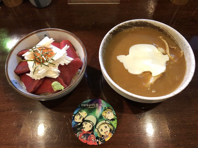 【南極チャレンジカレーうどん】【パーシャル丼】要予約が、よりもい公認フードとなりました\(^^)/尚、一食に付き 一枚、 【南極チャレンジカレーうどん】【パーシャル丼】要予約が、よりもい公認フードとなりました\(^^)/尚、一食に付き 一枚、
