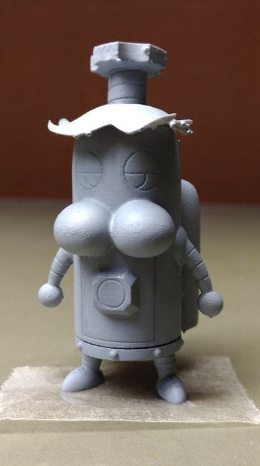 グチリーマンとゲロリーマンの試作品です。#ヘボット グチリーマンとゲロリーマンの試作品です。#ヘボット