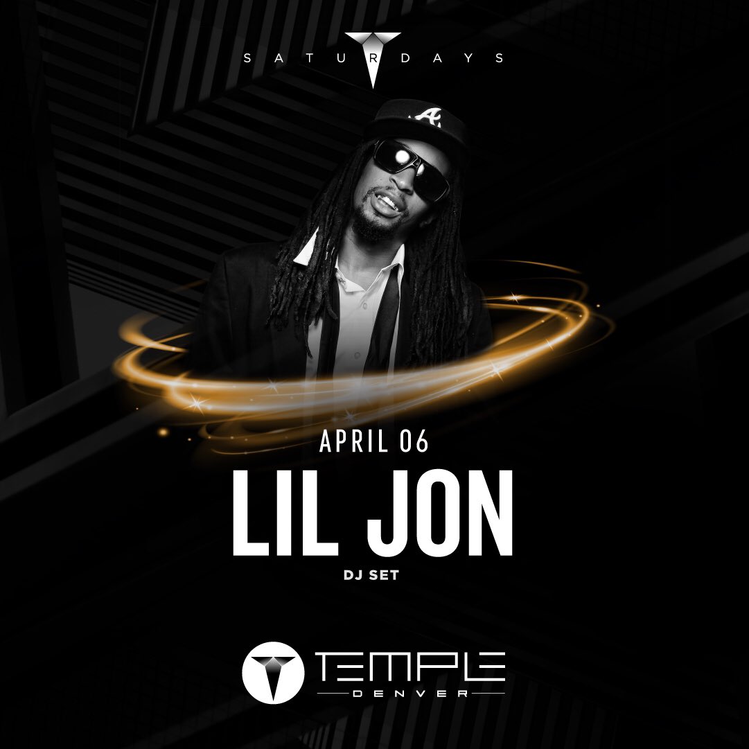 RT @KPalmer_: Bringing @LilJon out for his  @temple_denver debut in April! https://t.co/6yGyjlzwko