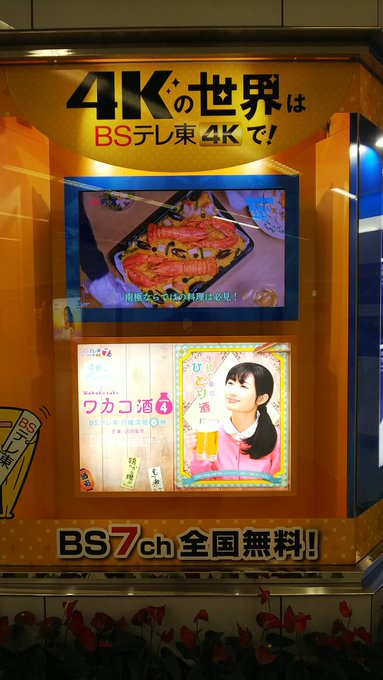 本日羽田空港に行ったら、テレ東さんの広告は、ワカコ酒4🍶嬉しいですね🎵#ワカコ酒 #テレ東 #武田梨奈 本日羽田空港に行ったら、テレ東さんの広告は、ワカコ酒4🍶嬉しいですね🎵#ワカコ酒 #テレ東 #武田梨奈