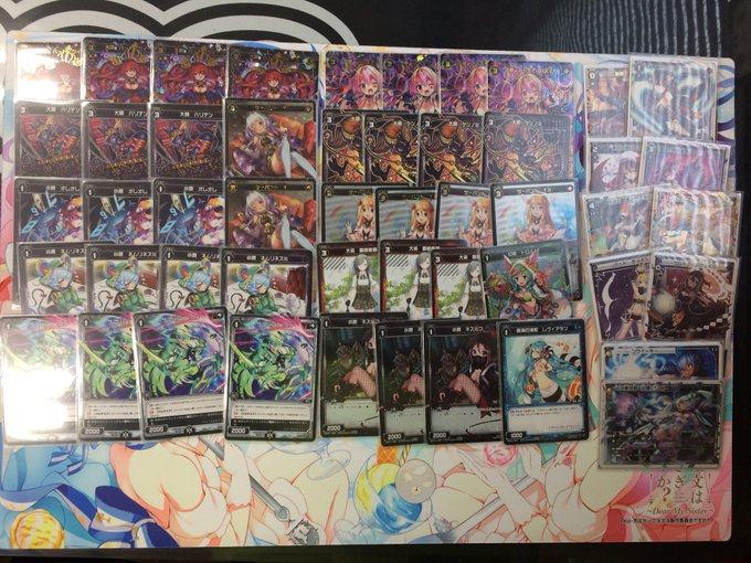 本日のウィクロスオールスター店舗大会、優勝はハラさんでした。おめでとうございます。#カードプレイス大会結果#ウィクロス# 本日のウィクロスオールスター店舗大会、優勝はハラさんでした。おめでとうございます。#カードプレイス大会結果#ウィクロス#