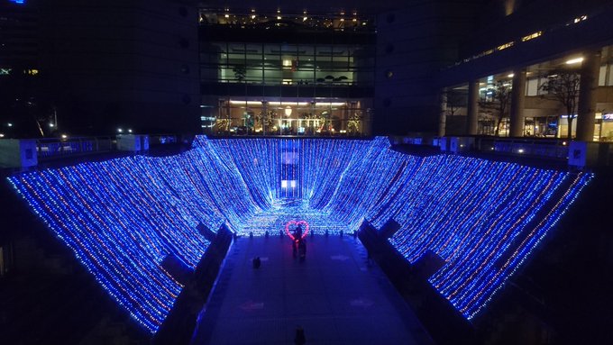 イルミはいいぞ(非HUNTER×HUNTER)#横浜ランドマークタワー イルミはいいぞ(非HUNTER×HUNTER)#横浜ランドマークタワー