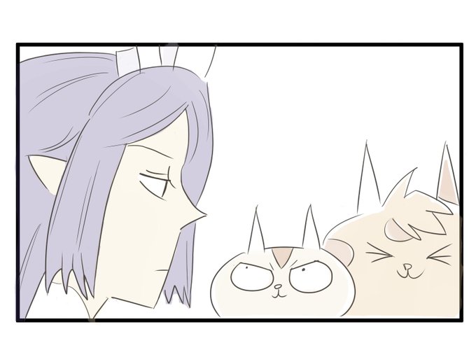 「サチコと神ねこ様」的 浮世と銀剣ねこ達#loghorizon 「サチコと神ねこ様」的 浮世と銀剣ねこ達#loghorizon