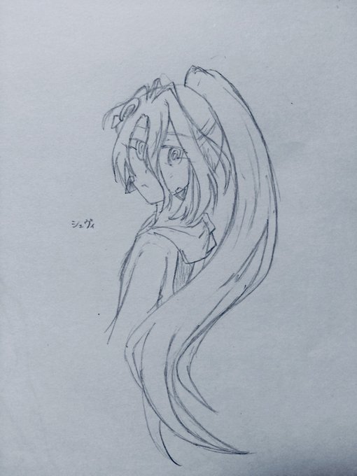 いつ描いたか覚えてない過去絵出てきた。これ描いたの、まだノゲノラをよく知らない頃だw #ノゲゼロ いつ描いたか覚えてない過去絵出てきた。これ描いたの、まだノゲノラをよく知らない頃だw #ノゲゼロ