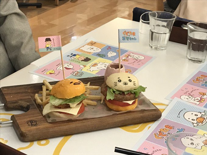 大阪ぐでたまカフェに行ってきました。#ぐでたま #少年アシベ #ゴマちゃん 大阪ぐでたまカフェに行ってきました。#ぐでたま #少年アシベ #ゴマちゃん
