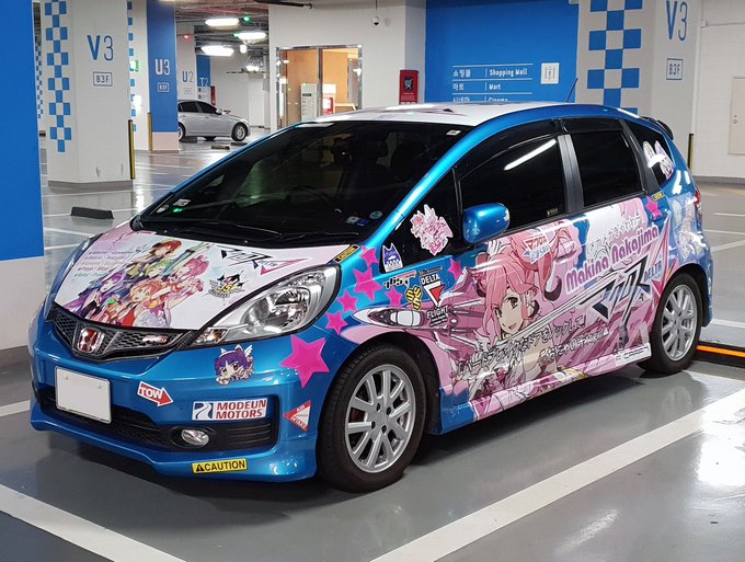 マクロスΔ 痛車 - フィット(ホンダ)마크로스 델타 이타샤 - 피트 (혼다)Macross Delta Itash マクロスΔ 痛車 - フィット(ホンダ)마크로스 델타 이타샤 - 피트 (혼다)Macross Delta Itash