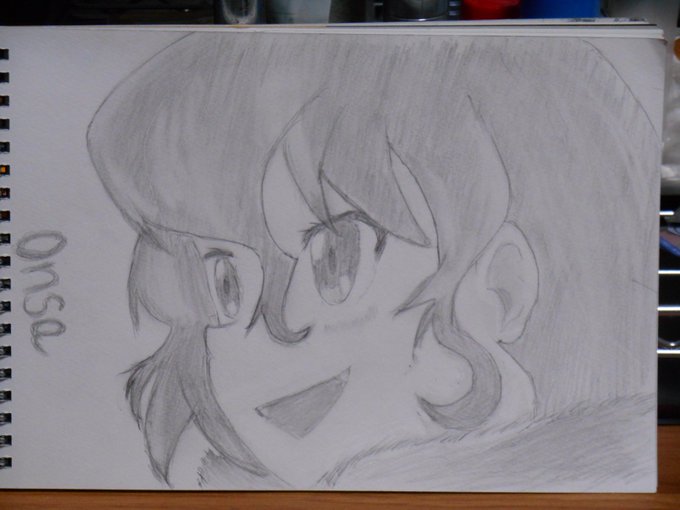 #ばくおん#天野恩紗どアップおんさちゃん描いてみた #ばくおん#天野恩紗どアップおんさちゃん描いてみた