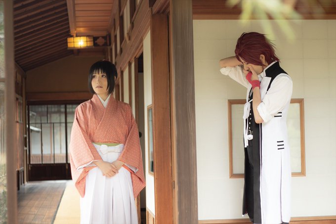 【cosplay🌸薄桜鬼】「…っと危ねぇ! すまねぇな千鶴、大丈夫か?」------------------------ 【cosplay🌸薄桜鬼】「…っと危ねぇ! すまねぇな千鶴、大丈夫か?」------------------------