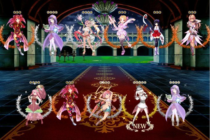 闇より出でし~悪の華~♪11連で無事お迎えできました!! 闇より出でし~悪の華~♪11連で無事お迎えできました!!