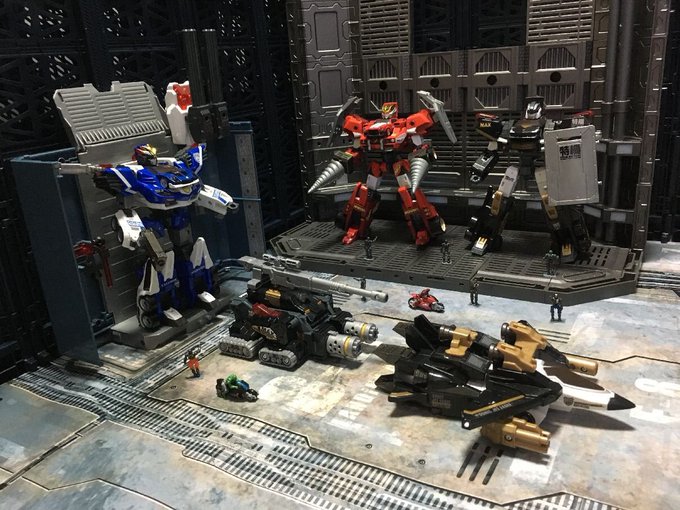 #夜のフィギュア撮影会お題【 SF 】過去作SFテイスト溢れる基地! #ドライブヘッド #シンカリオン #パシフィックリ #夜のフィギュア撮影会お題【 SF 】過去作SFテイスト溢れる基地! #ドライブヘッド #シンカリオン #パシフィックリ