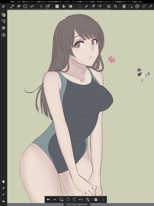 十萌姉ちゃんを塗り始めたゾイ #セイレン 十萌姉ちゃんを塗り始めたゾイ #セイレン