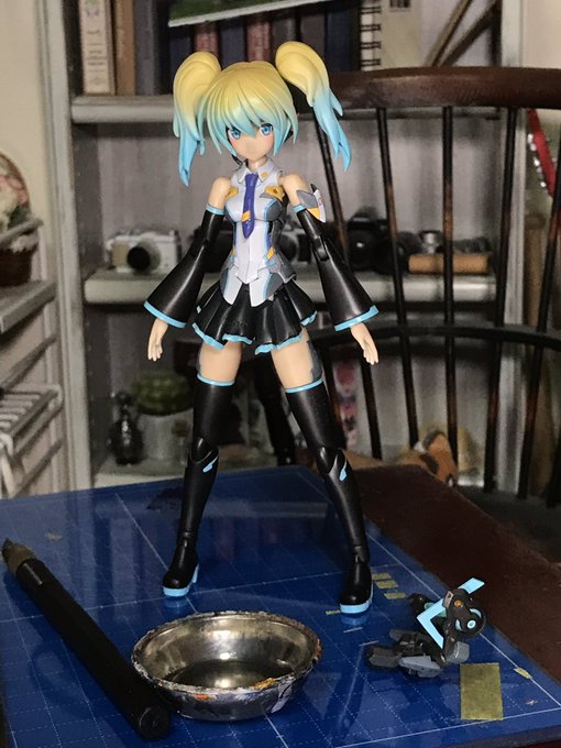 ミクさんを連れて参加予定です(*^^*)#横浜モデラーズクラブ合同展示会#フレームミュージック・ガール#フレームアームズ ミクさんを連れて参加予定です(*^^*)#横浜モデラーズクラブ合同展示会#フレームミュージック・ガール#フレームアームズ