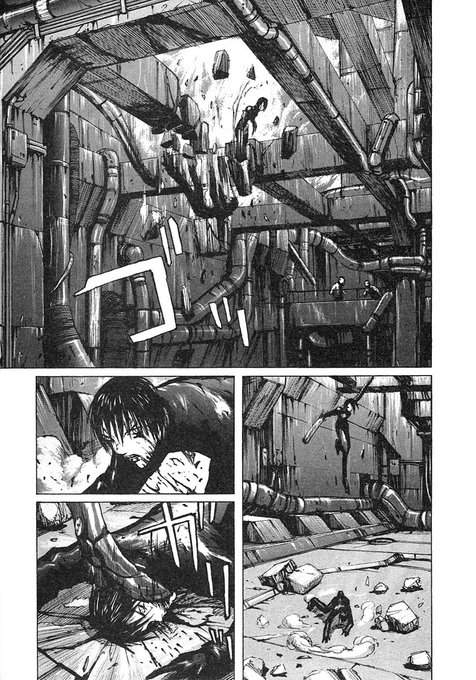さきほどの強い女の1枚目はBLAME!のサナカンというんですが、どう強いかって…そりゃあ、主人公とバトっても顔面足踏み余 さきほどの強い女の1枚目はBLAME!のサナカンというんですが、どう強いかって…そりゃあ、主人公とバトっても顔面足踏み余