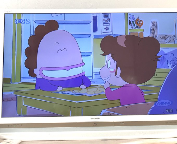 出勤前に『あたしンち』を観るのが日課になってる(。・w・。 ) 朝8時からやってるのー 出勤前に『あたしンち』を観るのが日課になってる(。・w・。 ) 朝8時からやってるのー