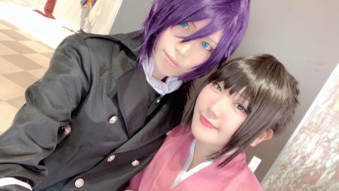昨日はレヴィで薄桜鬼の斎藤さんでした✨紫のウィッグ初めてすぎて…お茶良く行っているお友達に気づいてもらえなかったり、新鮮 昨日はレヴィで薄桜鬼の斎藤さんでした✨紫のウィッグ初めてすぎて…お茶良く行っているお友達に気づいてもらえなかったり、新鮮