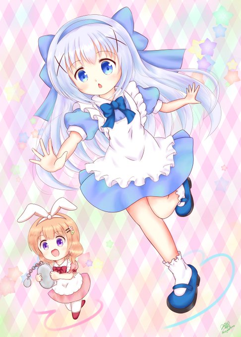 不思議の国のチノちゃん~みたいな感じで#ごちうさ #いちごアンテナ 不思議の国のチノちゃん~みたいな感じで#ごちうさ #いちごアンテナ