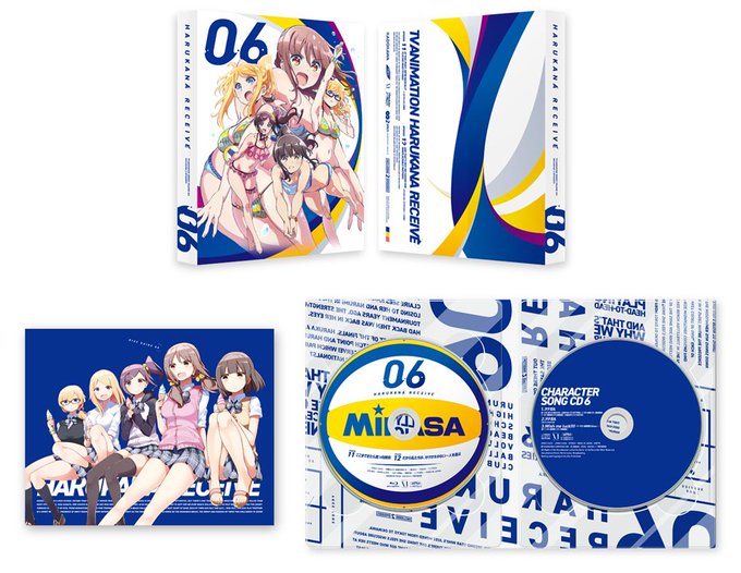 【Blu-ray&DVD情報】「はるかなレシーブ」Blu-ray&DVD Vol.6ジャケットを公開しま 【Blu-ray&DVD情報】「はるかなレシーブ」Blu-ray&DVD Vol.6ジャケットを公開しま