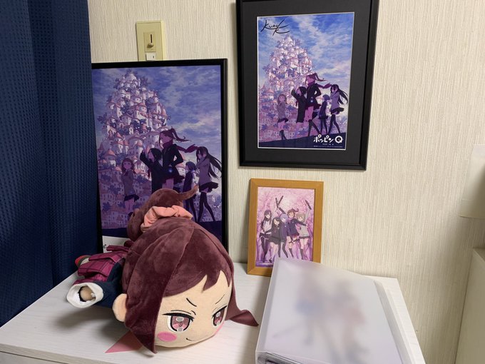 なんだかんだで壁にかけるのはポッピンQが一番多い なんだかんだで壁にかけるのはポッピンQが一番多い