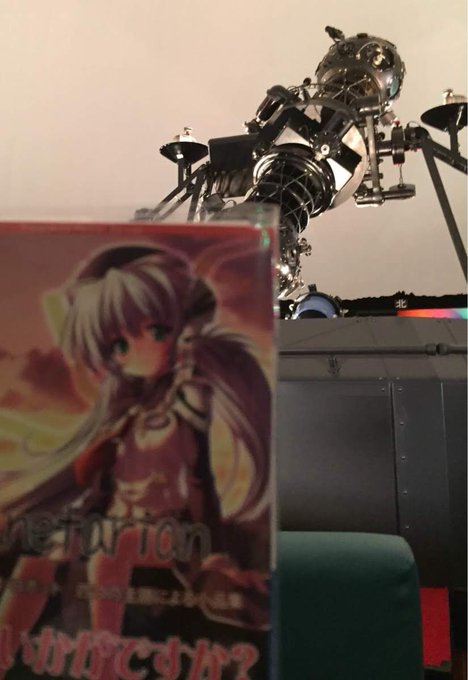 #こんな時代もあった的な画像を無言で貼る #planetarian(今はiphoneのアプリでゆめみさんを配置することが #こんな時代もあった的な画像を無言で貼る #planetarian(今はiphoneのアプリでゆめみさんを配置することが