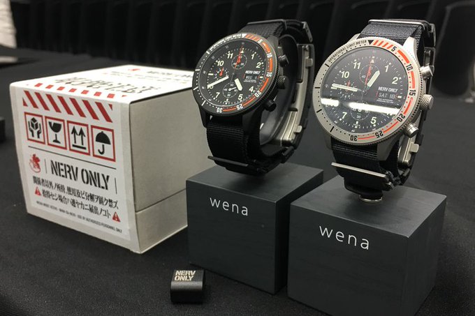 エヴァの活動限界まで計れる、スマートウォッチ「wena wrist active NERV edition」 エヴァの活動限界まで計れる、スマートウォッチ「wena wrist active NERV edition」