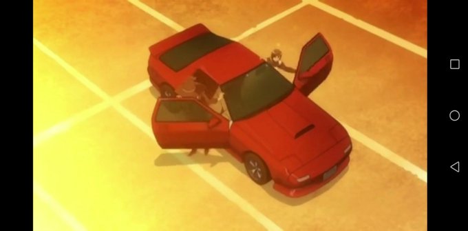 #あにめくるまにあ聖剣使いの禁呪詠唱よりマツダ RX-7 FC3Sフロント、サイドを見る限り純正ではなくホイーヨは架空( #あにめくるまにあ聖剣使いの禁呪詠唱よりマツダ RX-7 FC3Sフロント、サイドを見る限り純正ではなくホイーヨは架空(