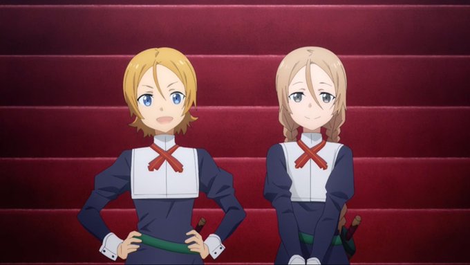 あそびあそばせコンビ #sao_anime #アリシゼーション あそびあそばせコンビ #sao_anime #アリシゼーション