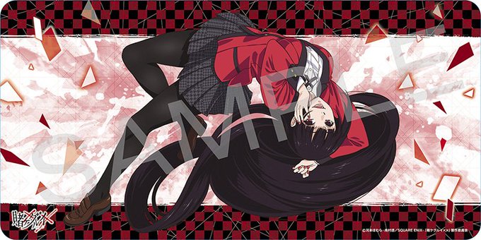 【新商品情報】TVアニメ2期放映中「賭ケグルイ××」よりTCGサプライの定番アイテムラバープレイマットが登場‼️カードゲ 【新商品情報】TVアニメ2期放映中「賭ケグルイ××」よりTCGサプライの定番アイテムラバープレイマットが登場‼️カードゲ