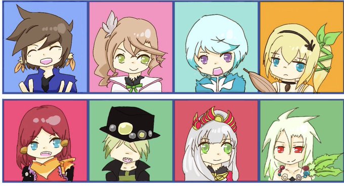初めて8人全員描いた気がする。ゼスティリア4周年おめでとうー!日付変更には間に合わなかった(いろいろ用事してた)けど当日 初めて8人全員描いた気がする。ゼスティリア4周年おめでとうー!日付変更には間に合わなかった(いろいろ用事してた)けど当日