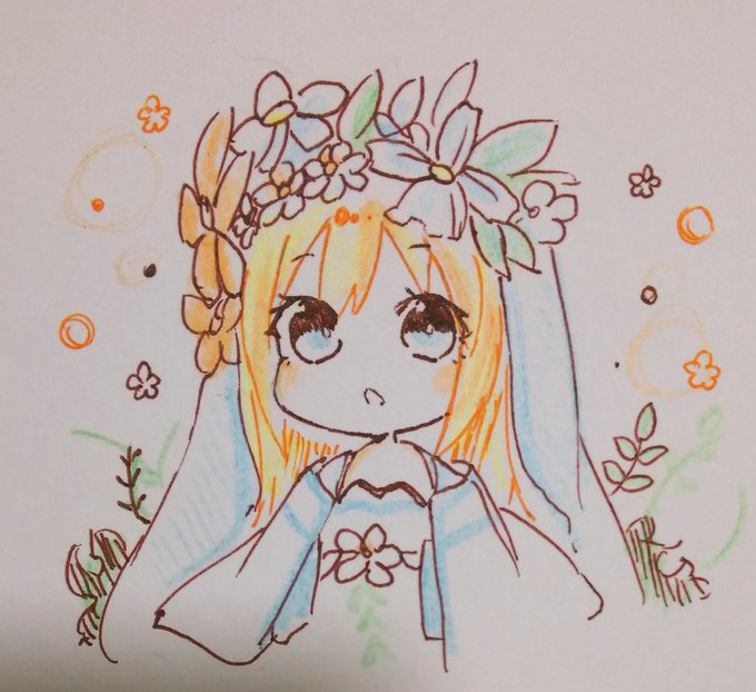 何となく描いたアリエッタ。そういえば、転スラコラボ楽しみですな( *ˊᵕˋ)#チェンクロ #落書き 何となく描いたアリエッタ。そういえば、転スラコラボ楽しみですな( *ˊᵕˋ)#チェンクロ #落書き